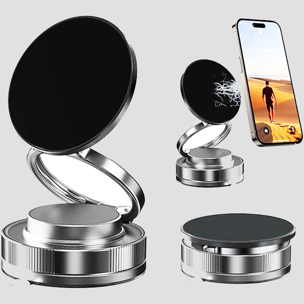 Magnetic Vacuum Phone Holder.