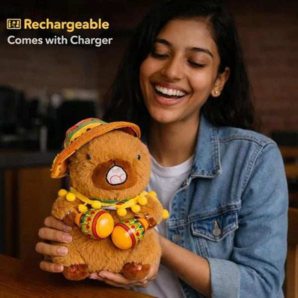 Musical Talking Capybara Plush Toy
