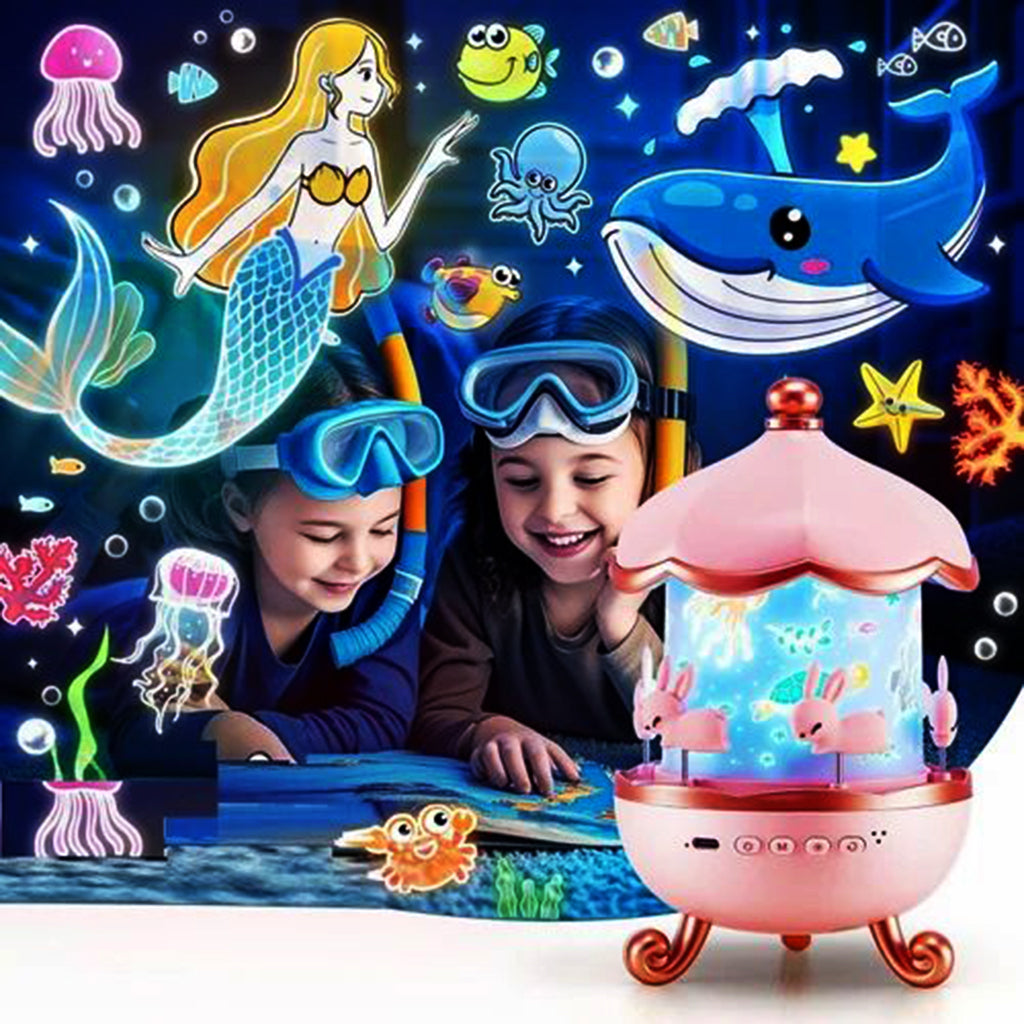 Rabbits Night Light Projector