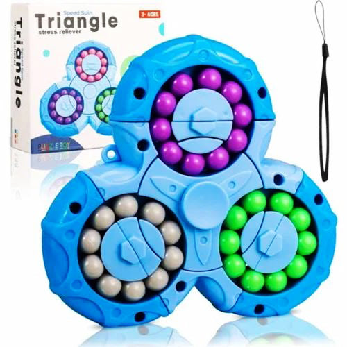 Speed Spin Triangle Tress Reliever Puzzle Toy