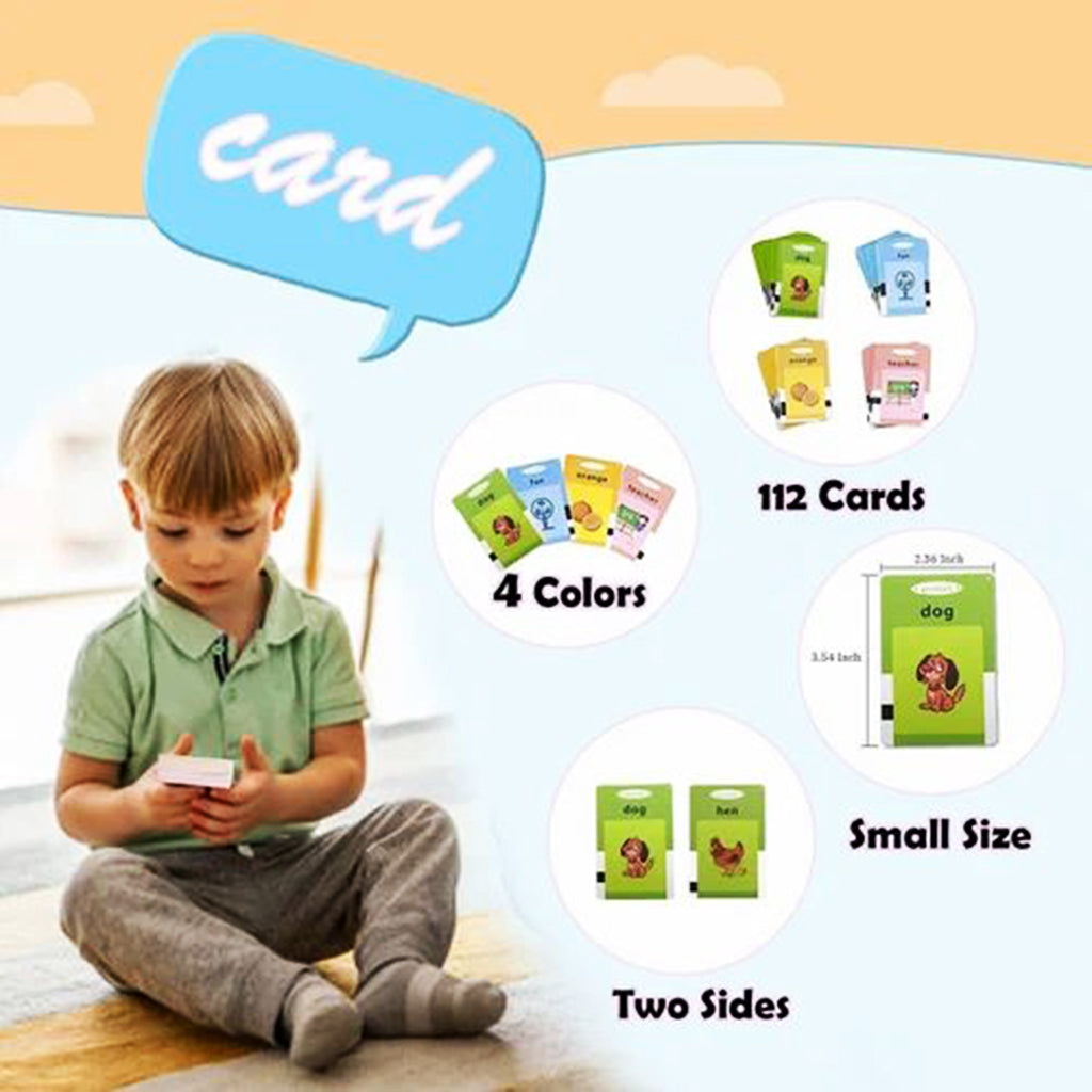 Talking flash cards