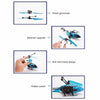 Flying helicopter
