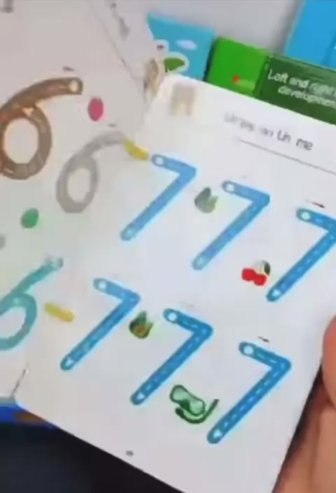 Hand Writing Pen Control Training Book
